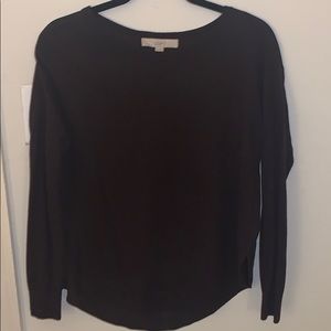 Plum and Olive sweaters with sheer back. 2 for 1!